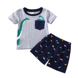 Cartoon Set T-Shit+Pants Cotton