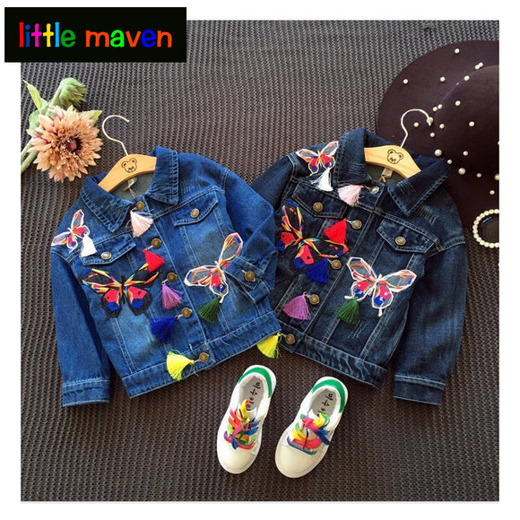 Butterfly Jeans Jacket