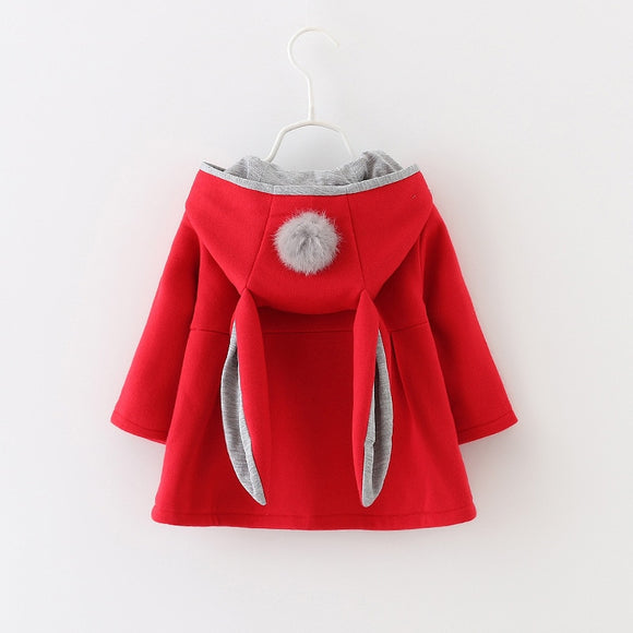 Rabbit Ear Hooded Jacket