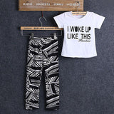 I Woke Up Like This... T-Shirt + Pants