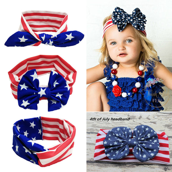 Hairband American Flag for Girls