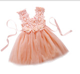 Lace Tulle Flower Dress