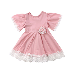 Lace Cotton Dress