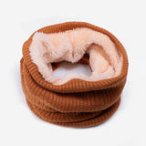 Scarf Warm Collar Girls Velvet