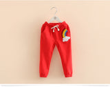 Rainbow Pants Trousers Drawstring
