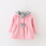 Rabbit Ear Hooded Jacket