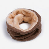 Scarf Warm Collar Girls Velvet