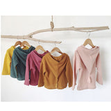 Tassel Hooded Outerwear