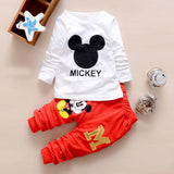 3 Piece Set Hooded Coat Mickey