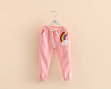 Rainbow Pants Trousers Drawstring