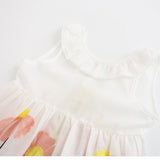 Embroidery Flowers Dress