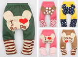 Cute Mouse Pants Love Mama Papa