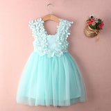 Lace Tulle Flower Dress