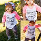 She Believes T-shirt Pink