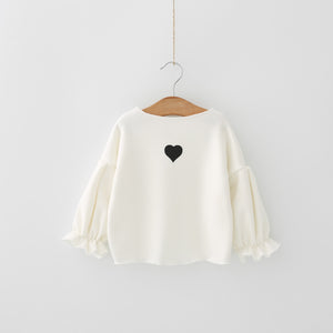 T-Shirt Long Sleeve Love Heart