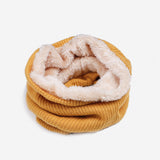 Scarf Warm Collar Girls Velvet
