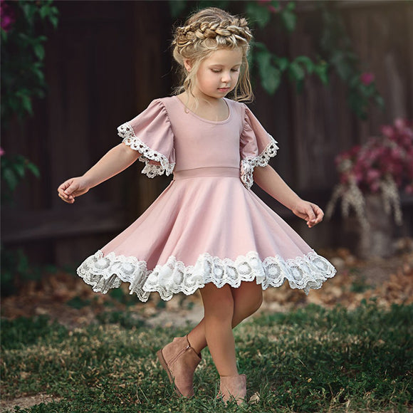 Lace Cotton Dress