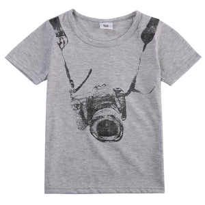 T-Shirt Casual 3D Camera