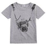 T-Shirt Casual 3D Camera