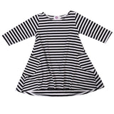 Stripe Sleeve Dress