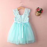 Lace Tulle Flower Dress