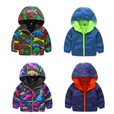 Jacket Coat Hooded Windbreaker