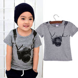 T-Shirt Casual 3D Camera