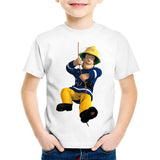 Cartoon Fireman T-Shirt