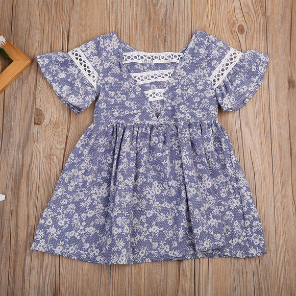 Floral Lace Dress Princess