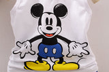 2017 New Summer mouse Baby Boys Clothing Set Vest and shorts pants Kids Boy suit Cartoon Sport Suit Vest childern clothes Set
