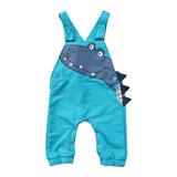 Blue Dinosaur Overall