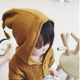 Tassel Hooded Outerwear
