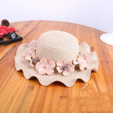 Wave Hat & Flowers