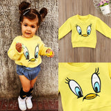 Cartoon Cotton Long Sleeve T-shirt