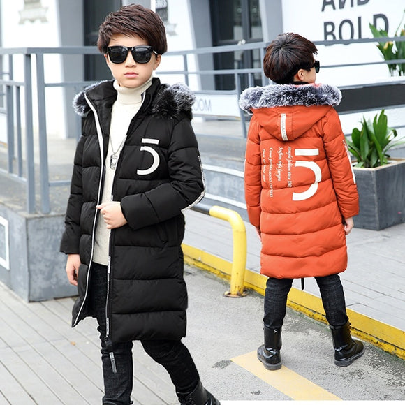 Letter Jacket Fur Collar