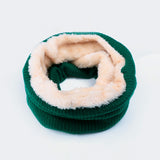 Scarf Warm Collar Girls Velvet