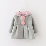 Rabbit Ear Hooded Jacket
