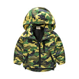 Jacket Coat Hooded Windbreaker