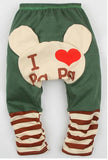 Cute Mouse Pants Love Mama Papa