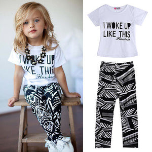 I Woke Up Like This... T-Shirt + Pants