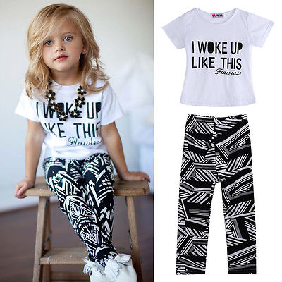 I Woke Up Like This... T-Shirt + Pants