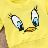 Cartoon Cotton Long Sleeve T-shirt