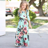Flower Long Dress