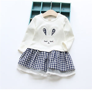 Long Sleeve Bunny  Dress