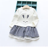 Long Sleeve Bunny  Dress