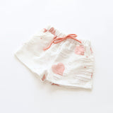 Heart Top + Shorts