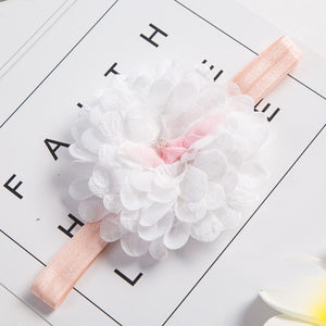 Elastic Lace Flowers Headbands