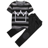 Tops+Long Pants 2pcs Set