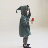 Tassel Hooded Outerwear