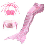 Little Mermaid Tail Bikini Costume 3PCS